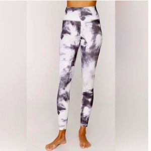 Spiritual gangster moon tie dye leggings